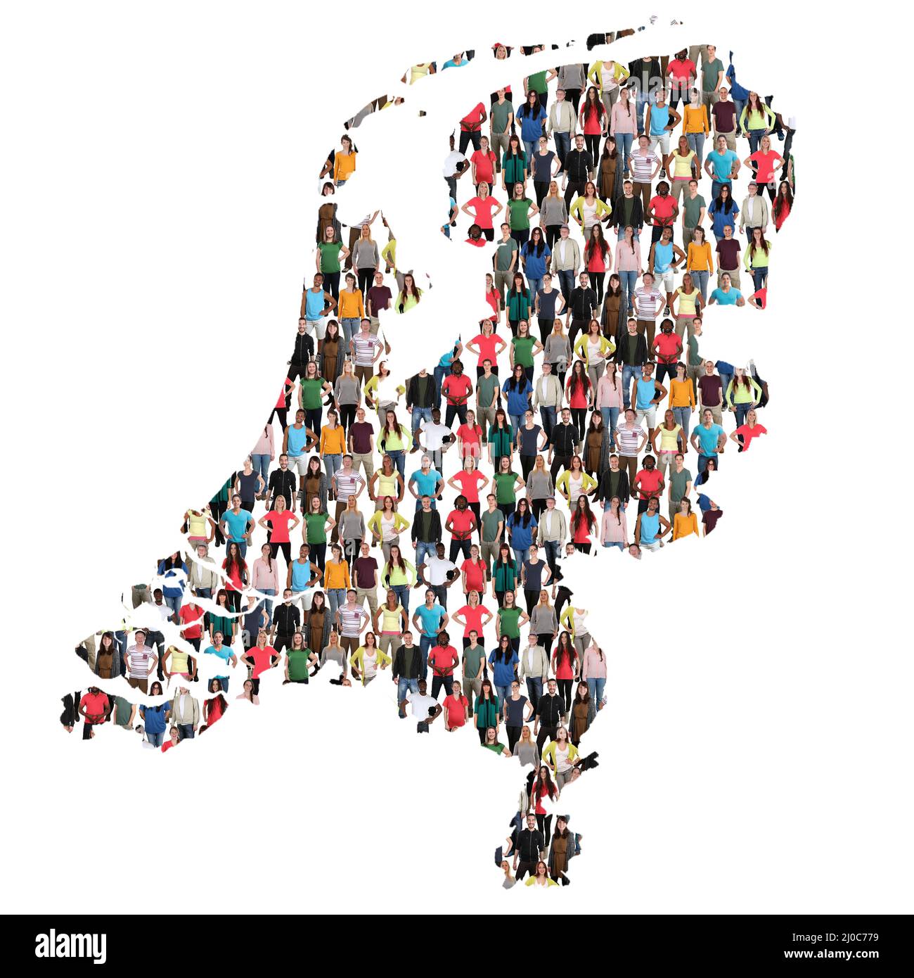 Netherlands Holland Map People People Group People Group Multicultural ...