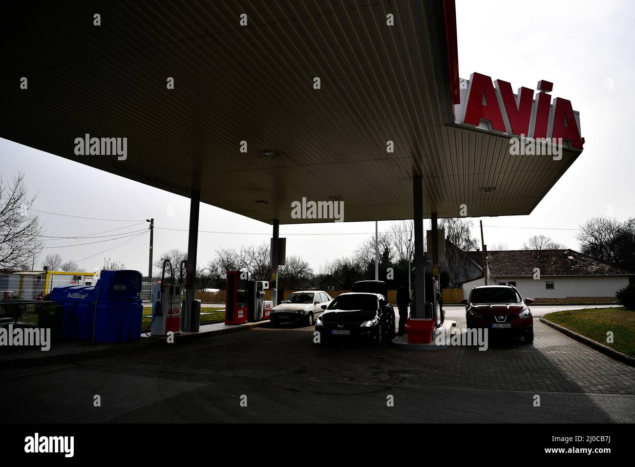 Avia gas station hires stock photography and images Alamy