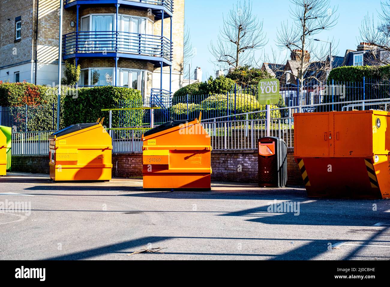Car park bins hires stock photography and images Alamy