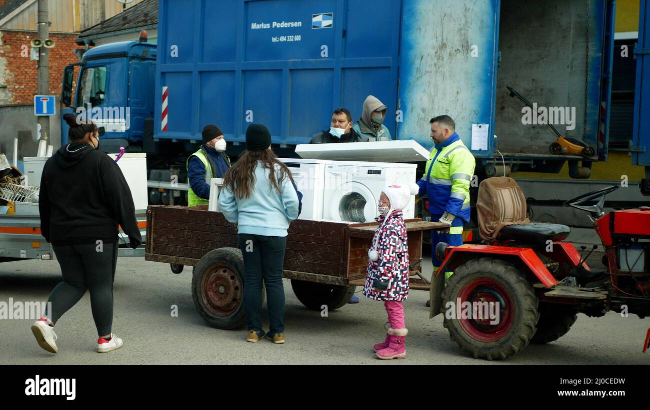 Waste collection large waste washing machines washer electrical