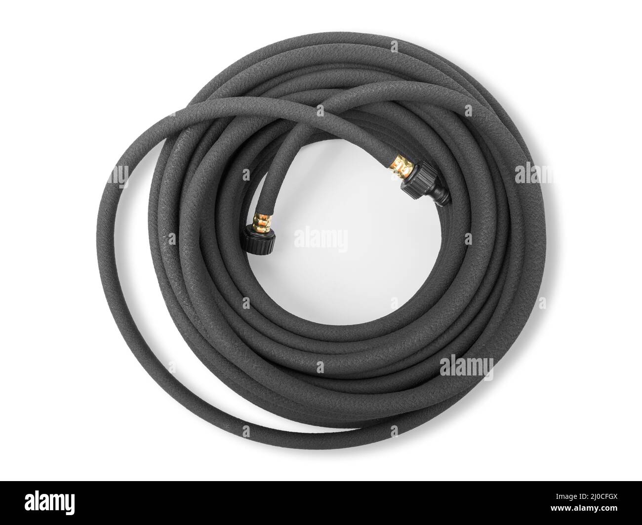 Garden irrigation drip hose Stock Photo