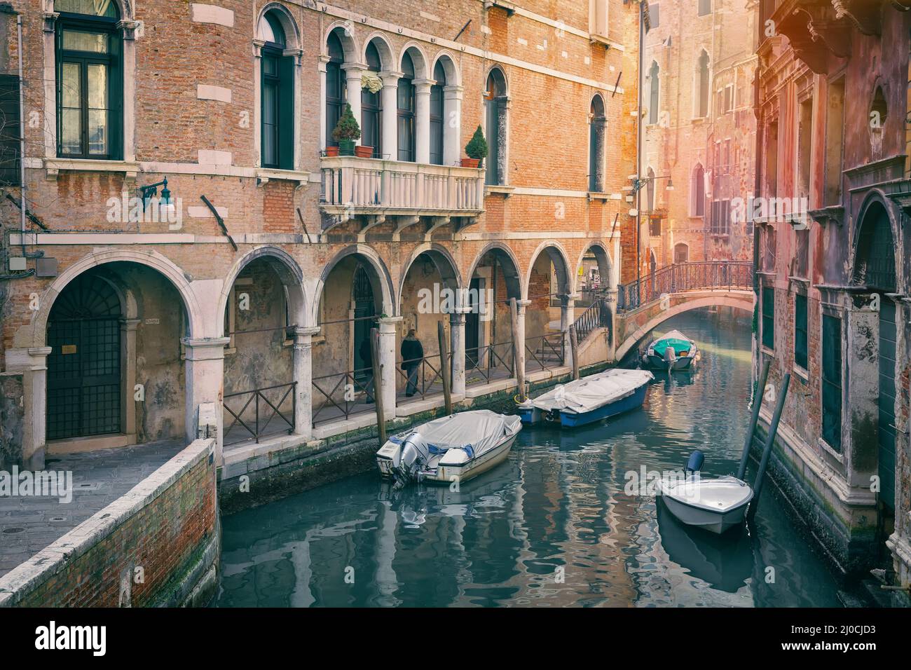 Grand Canal in Venice, Italy Stock Photo