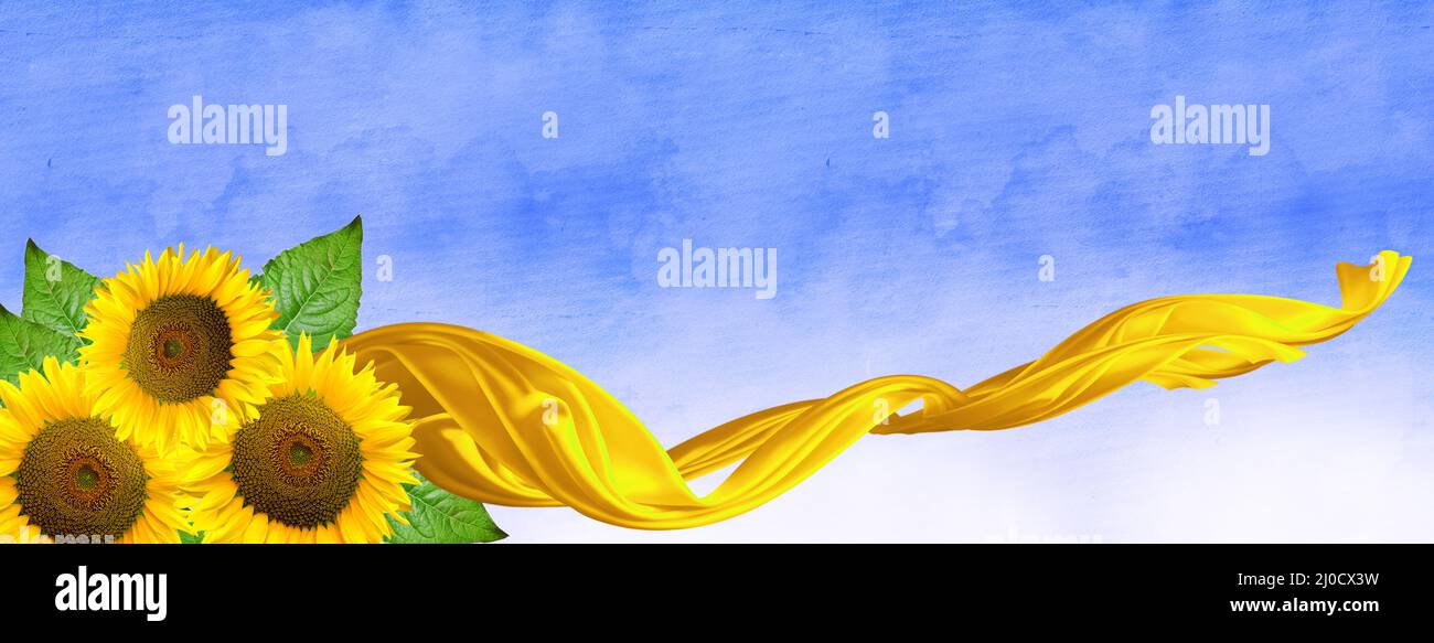 Ukrainian sunflower art hi-res stock photography and images - Alamy
