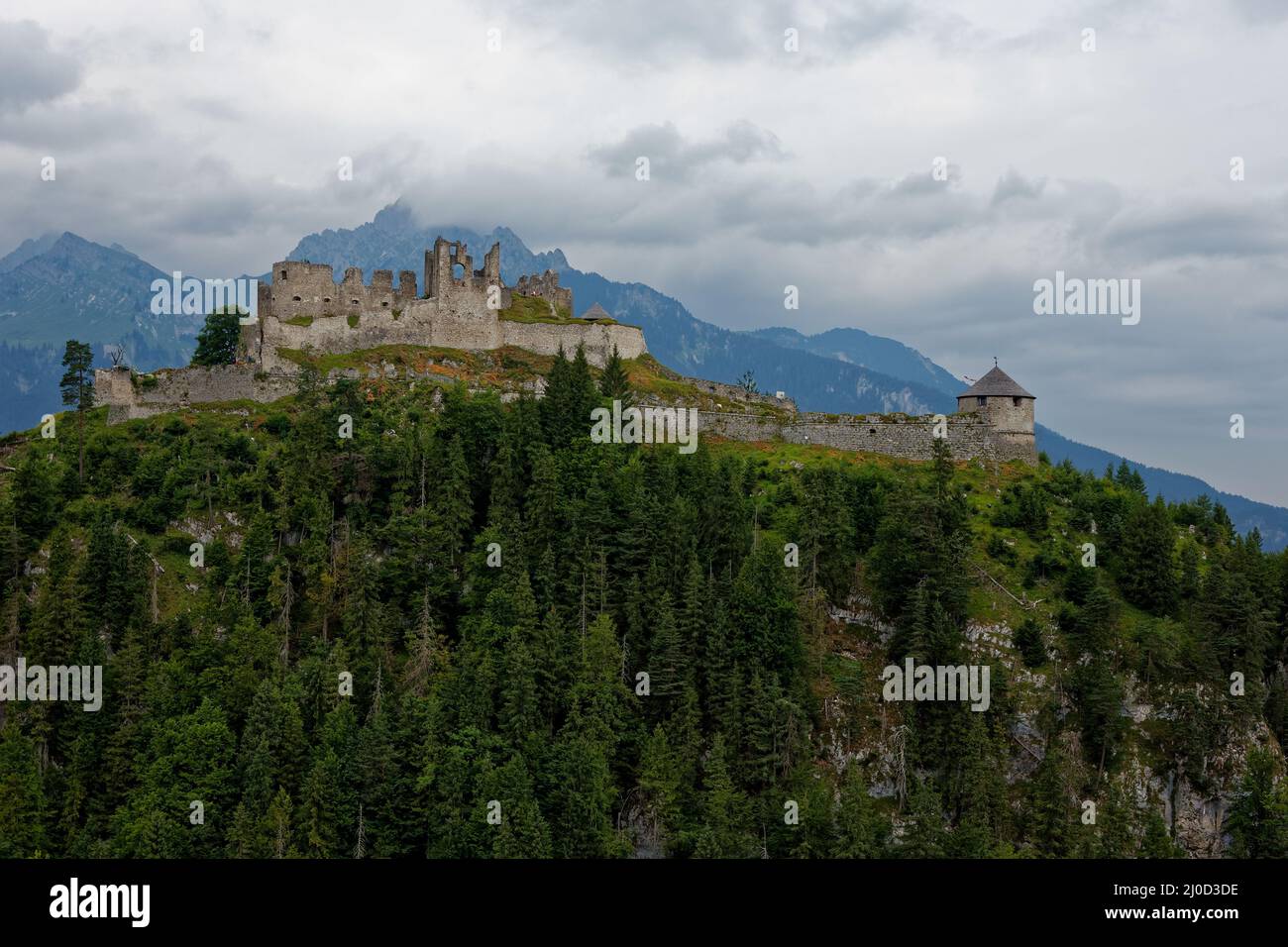 Ehrenberg Castle - Austria. Stock Photo