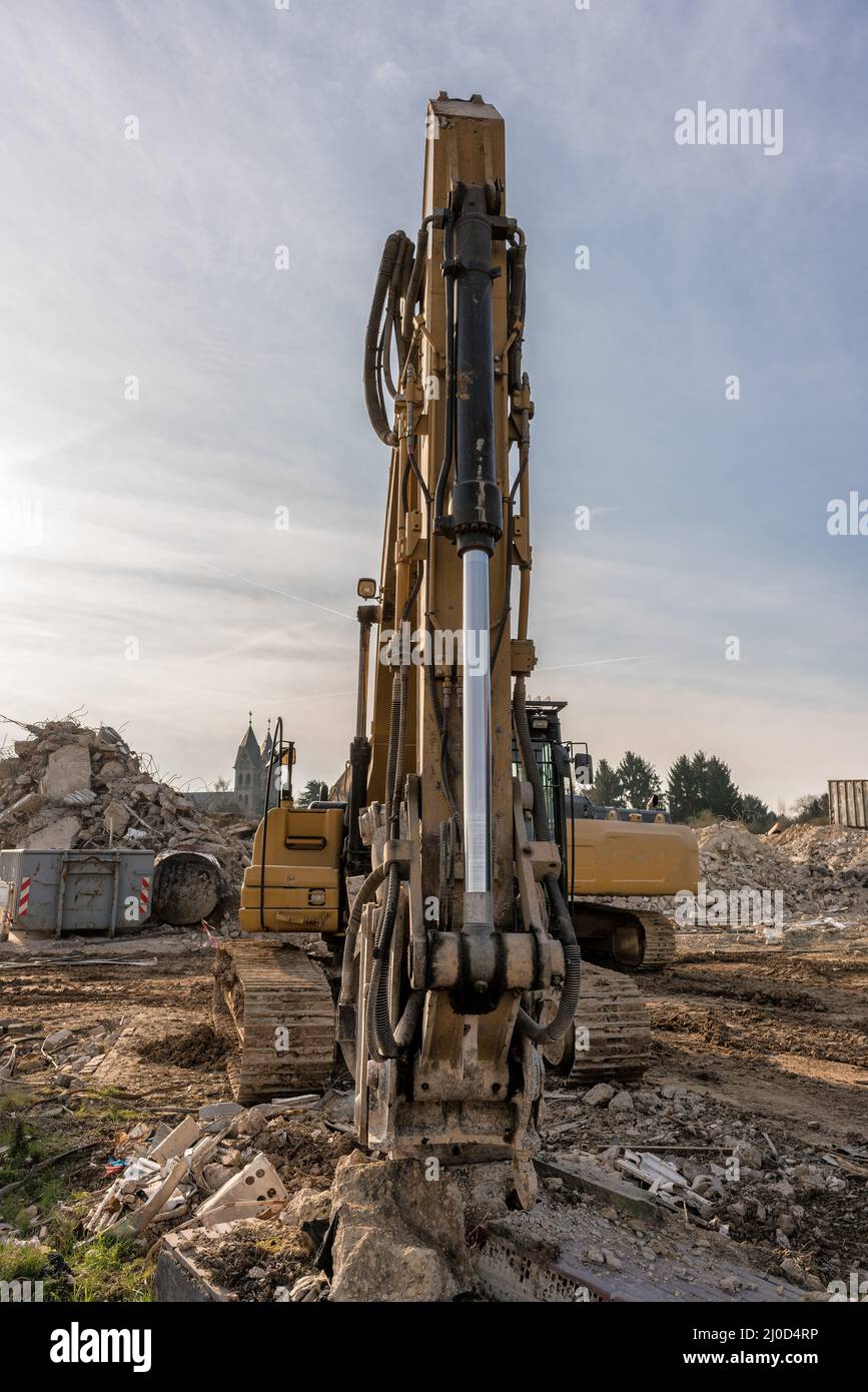 Garzweiler surface mine. Stock Photo