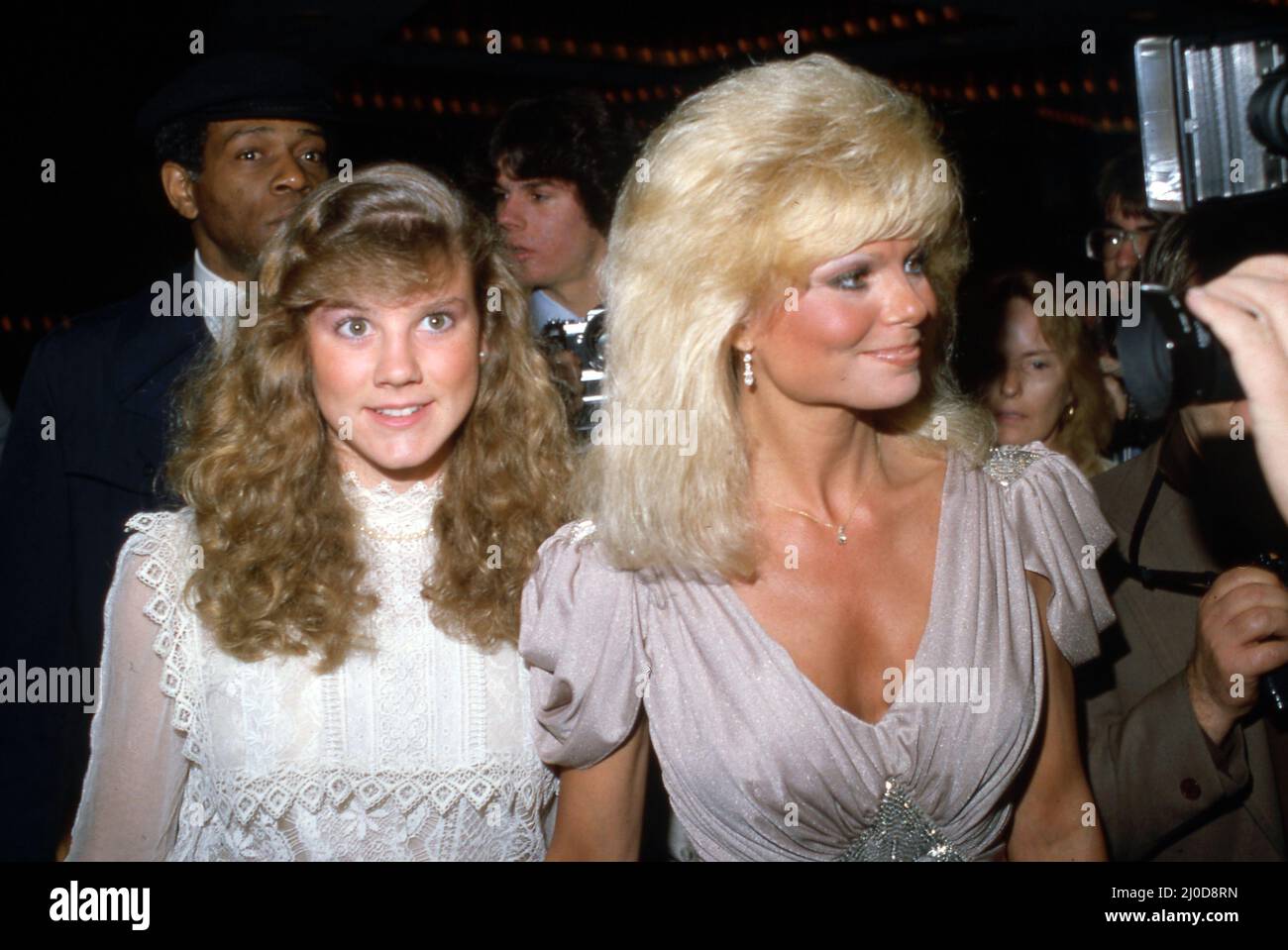 Loni anderson daughter deidra hoffman hi-res stock photography and ...