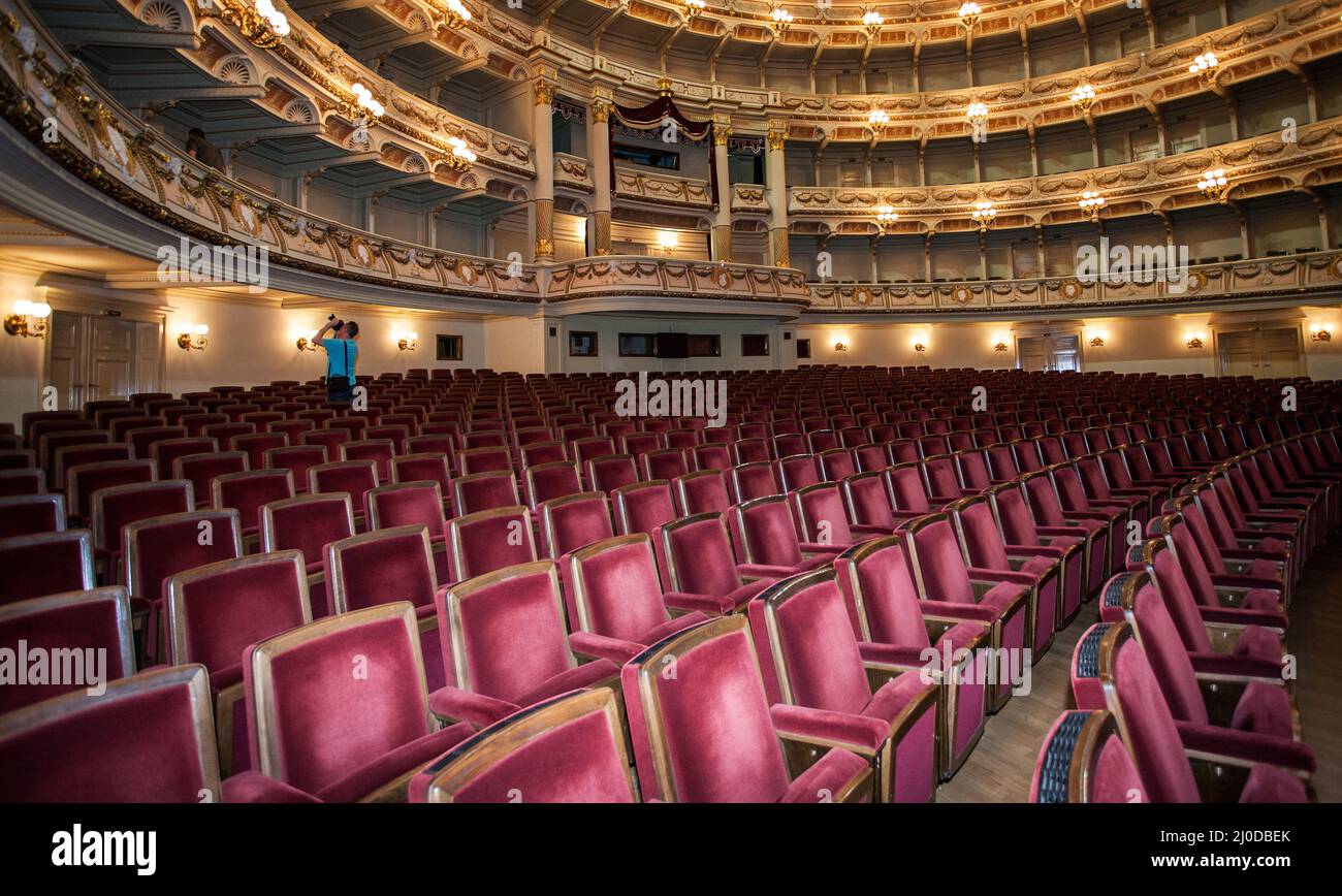 Dresden - Semperoper Stock Photo