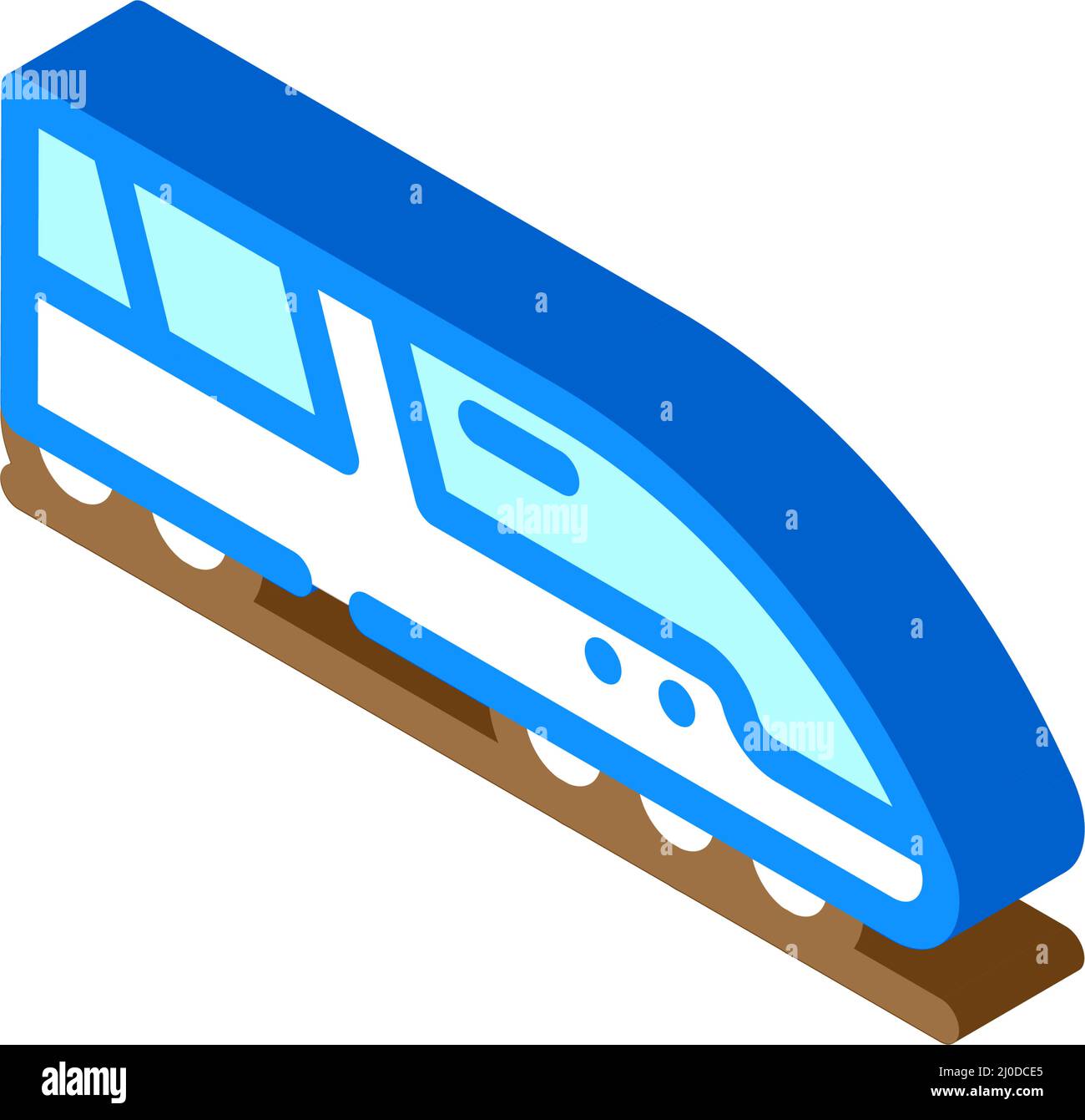 railway electric isometric icon vector illustration Stock Vector Image ...
