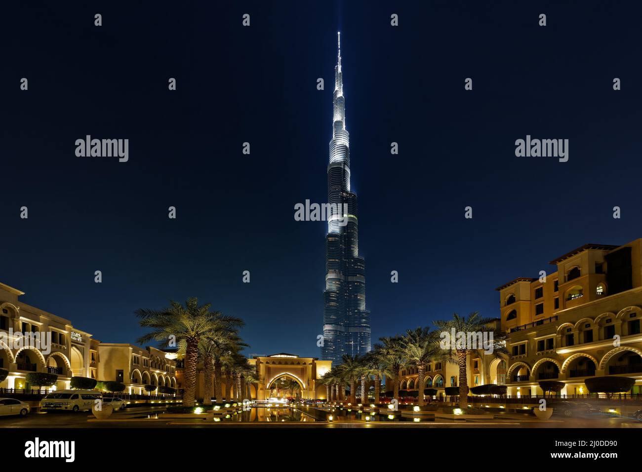 Dubai Burj Khalifa Stock Photo Alamy