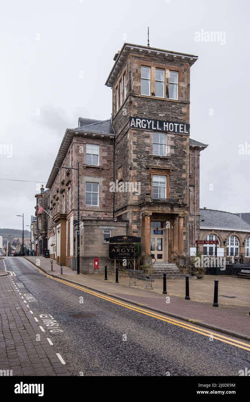 54 argyll street dunoon united kingdom hires stock photography and