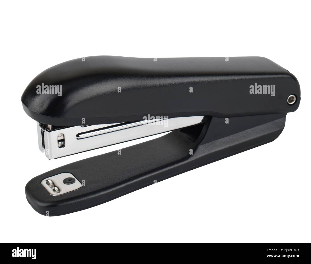 stapler for stapling paper on a white background in isolation Stock Photo