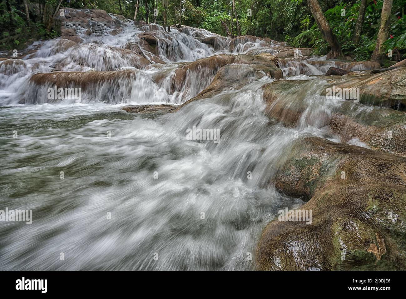 Dunn's River Falls Stock Photo Alamy