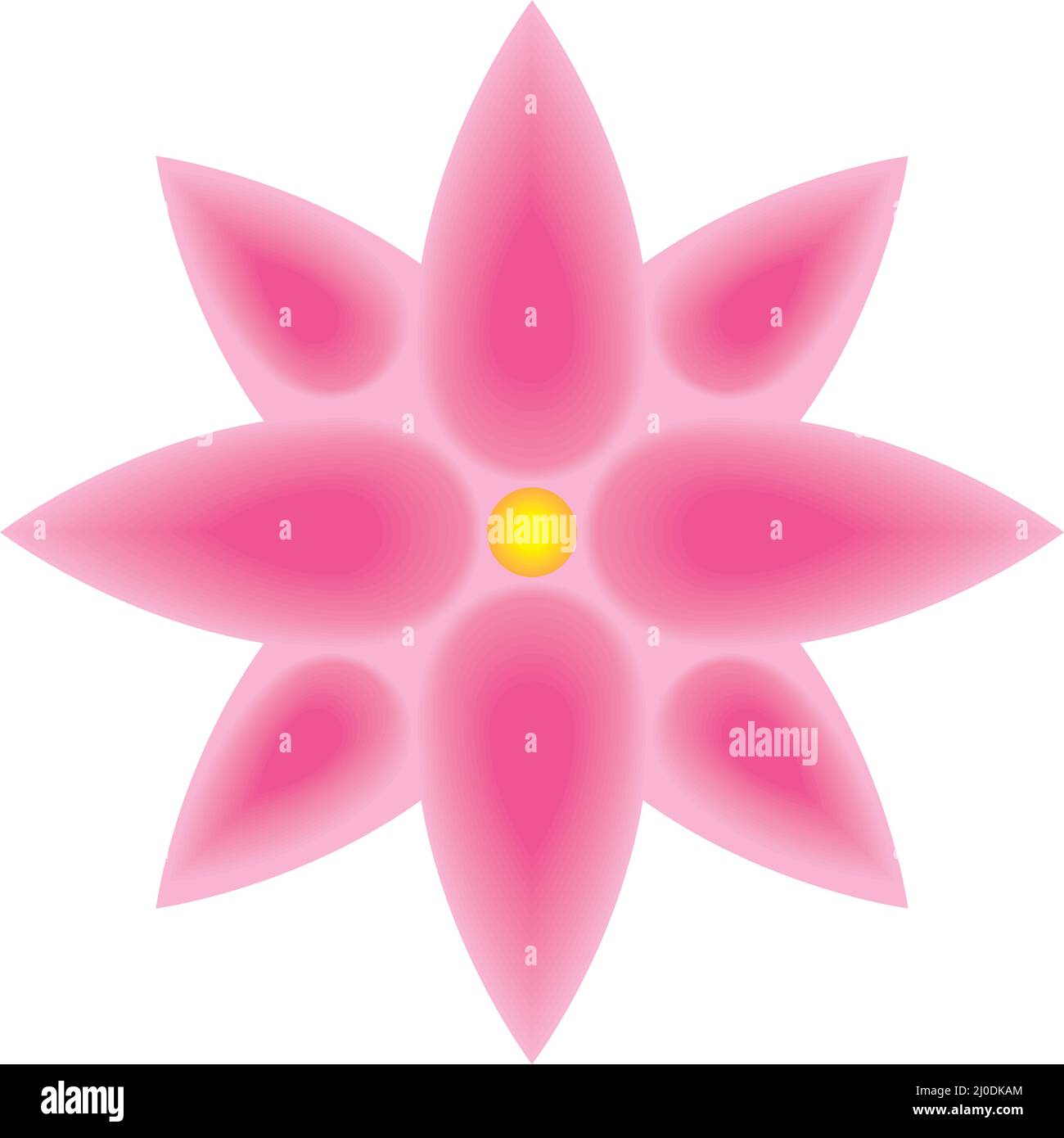 pink flower icon Stock Vector Image & Art - Alamy
