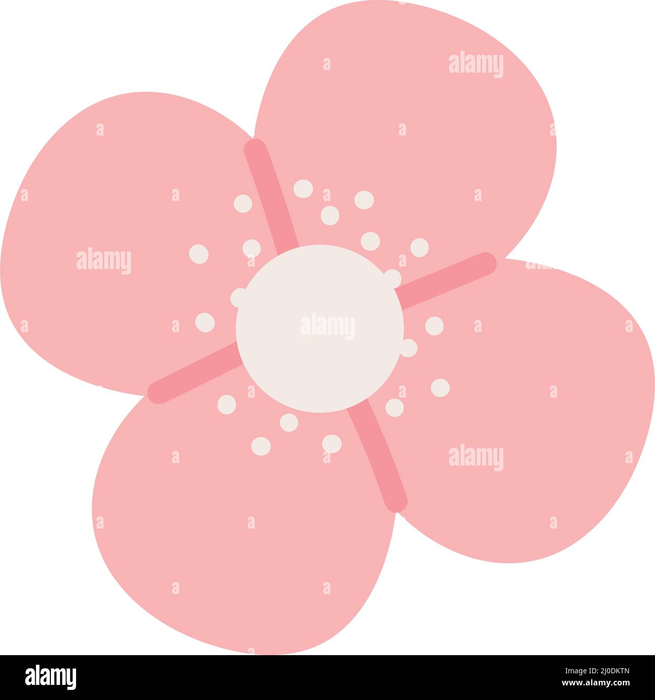 flower flat icon Stock Vector Image & Art - Alamy