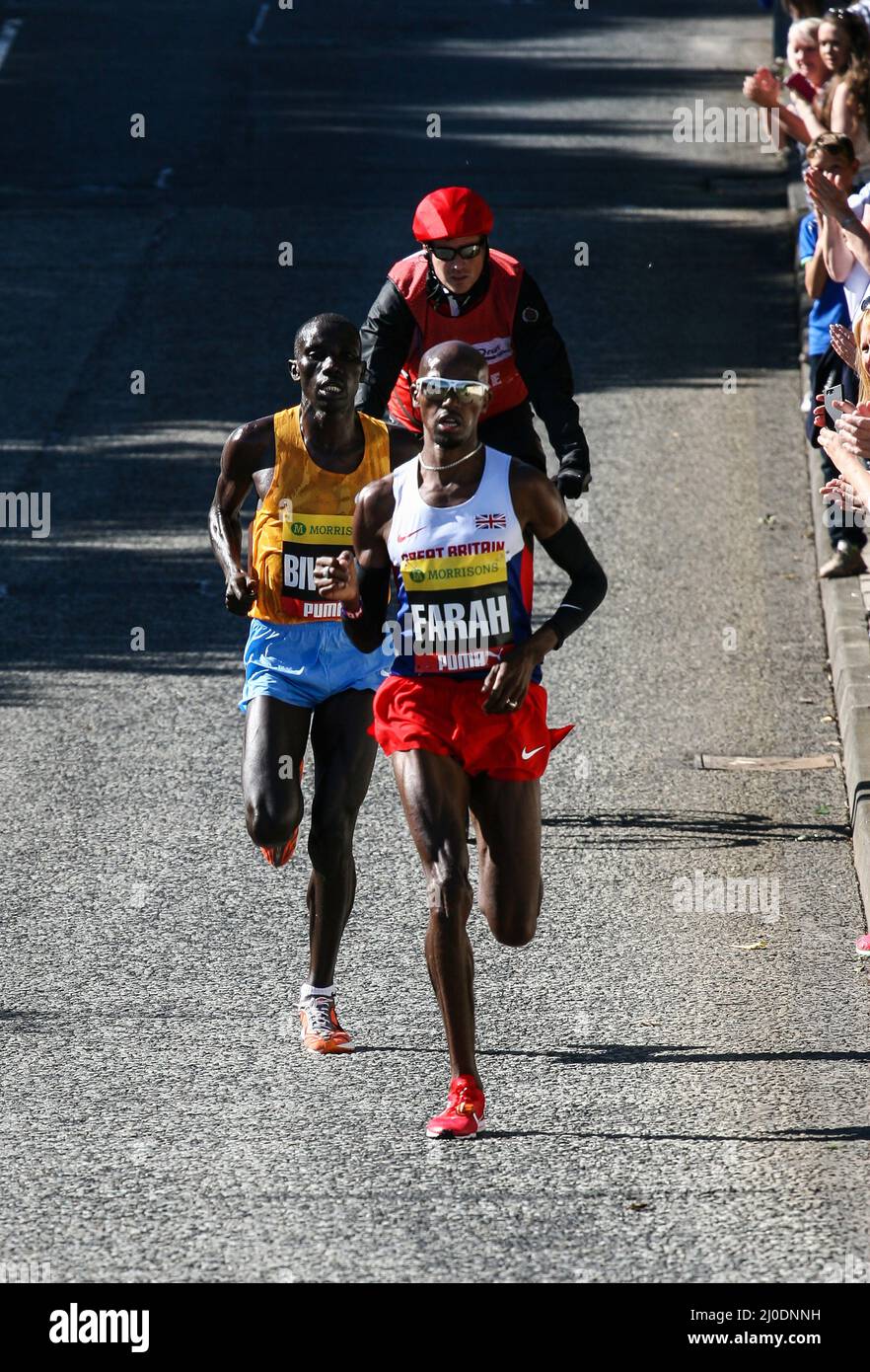 Great North Run (leaders) Stock Photo