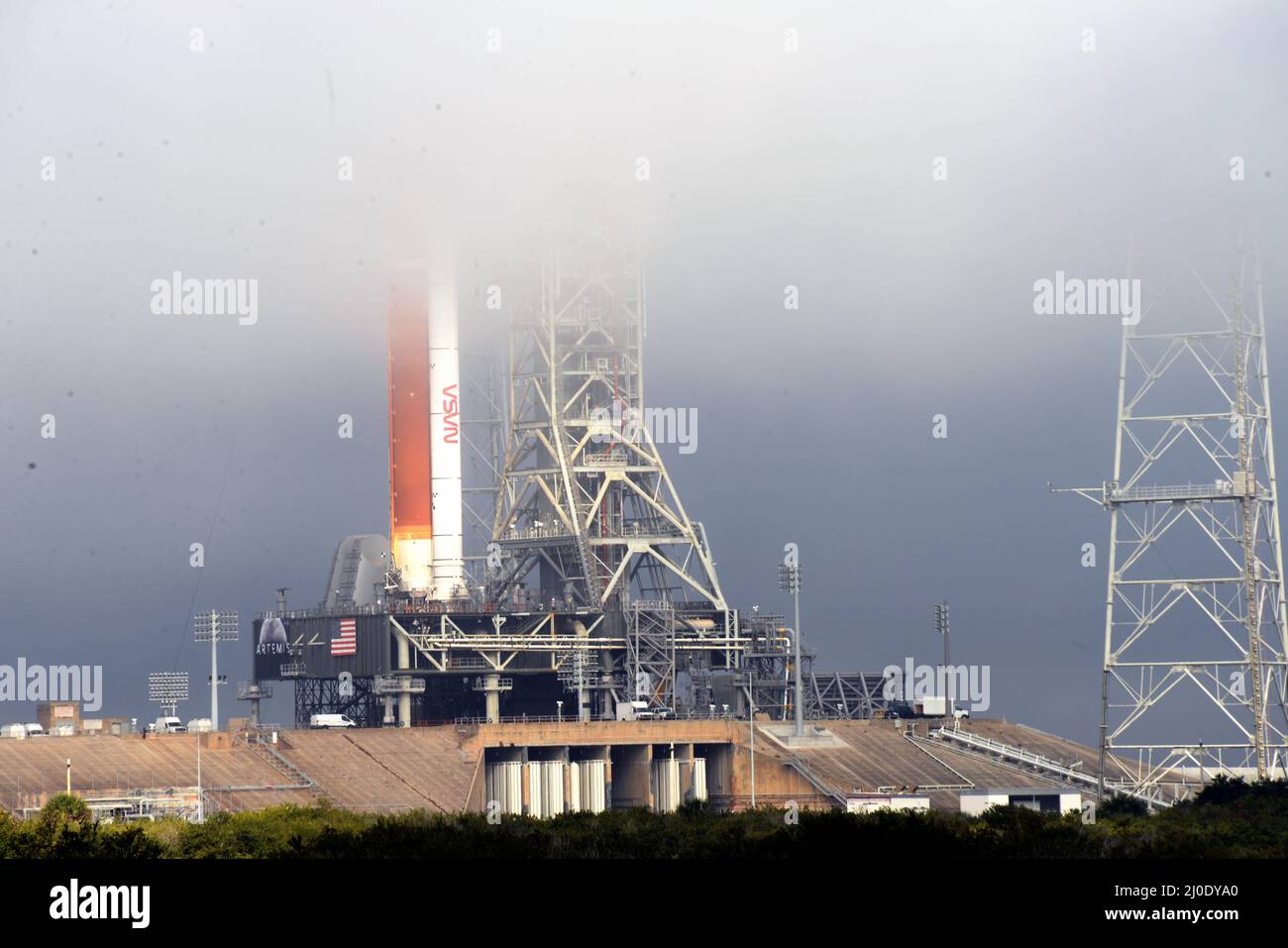 Kennedy Space Center. Brevard County. Florida. USA. March 18, 2022