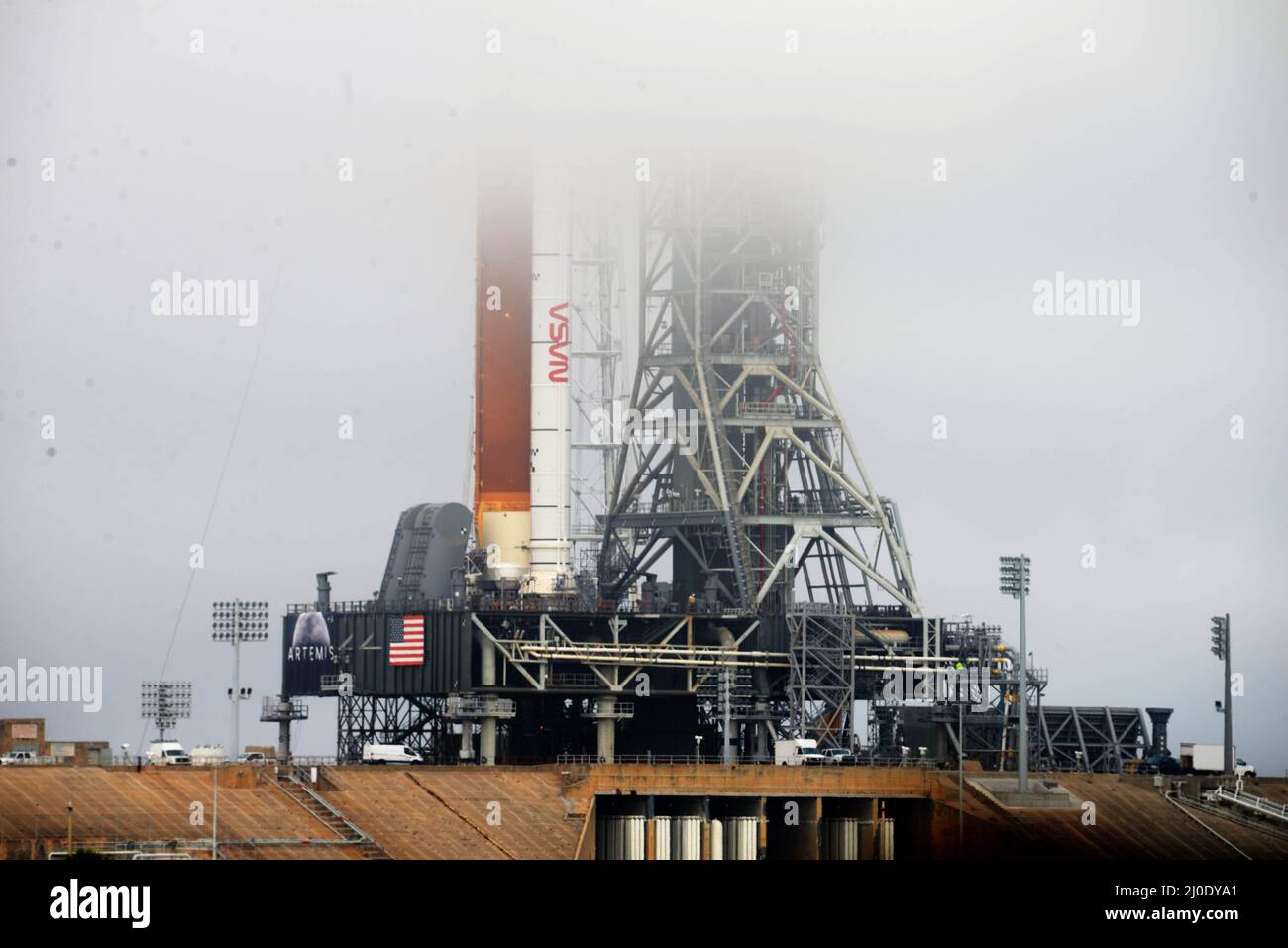 Kennedy Space Center. Brevard County. Florida. USA. March 18, 2022