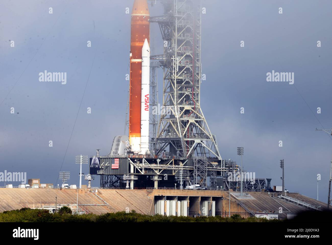 Kennedy Space Center. Brevard County. Florida. USA. March 18, 2022