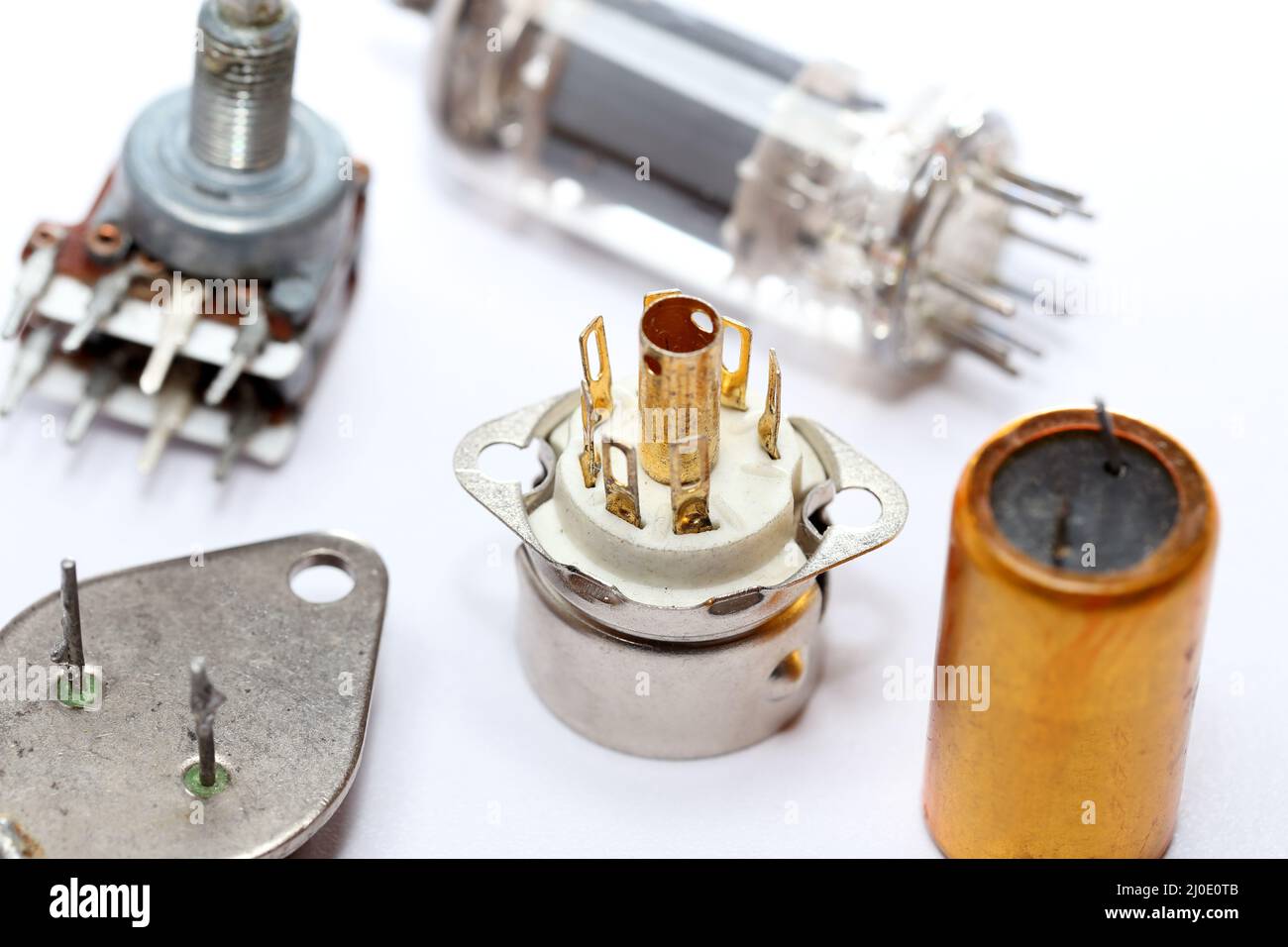 Old electrical devices Stock Photo Alamy
