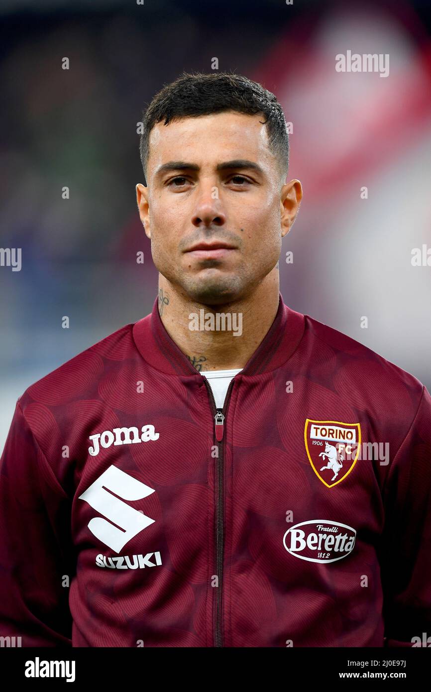 Genova, Italy. 18th Mar, 2022. Alessandro Buongiorno of Torino FC in action  during the Serie A 2021/22 match between Genoa CFC and Torino FC at Luigi  Ferraris Stadium on March 18, 2022