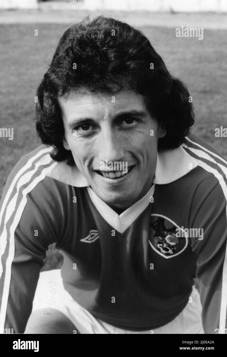 Tom Ritchie Bristol City football player July 1978. Stock Photo