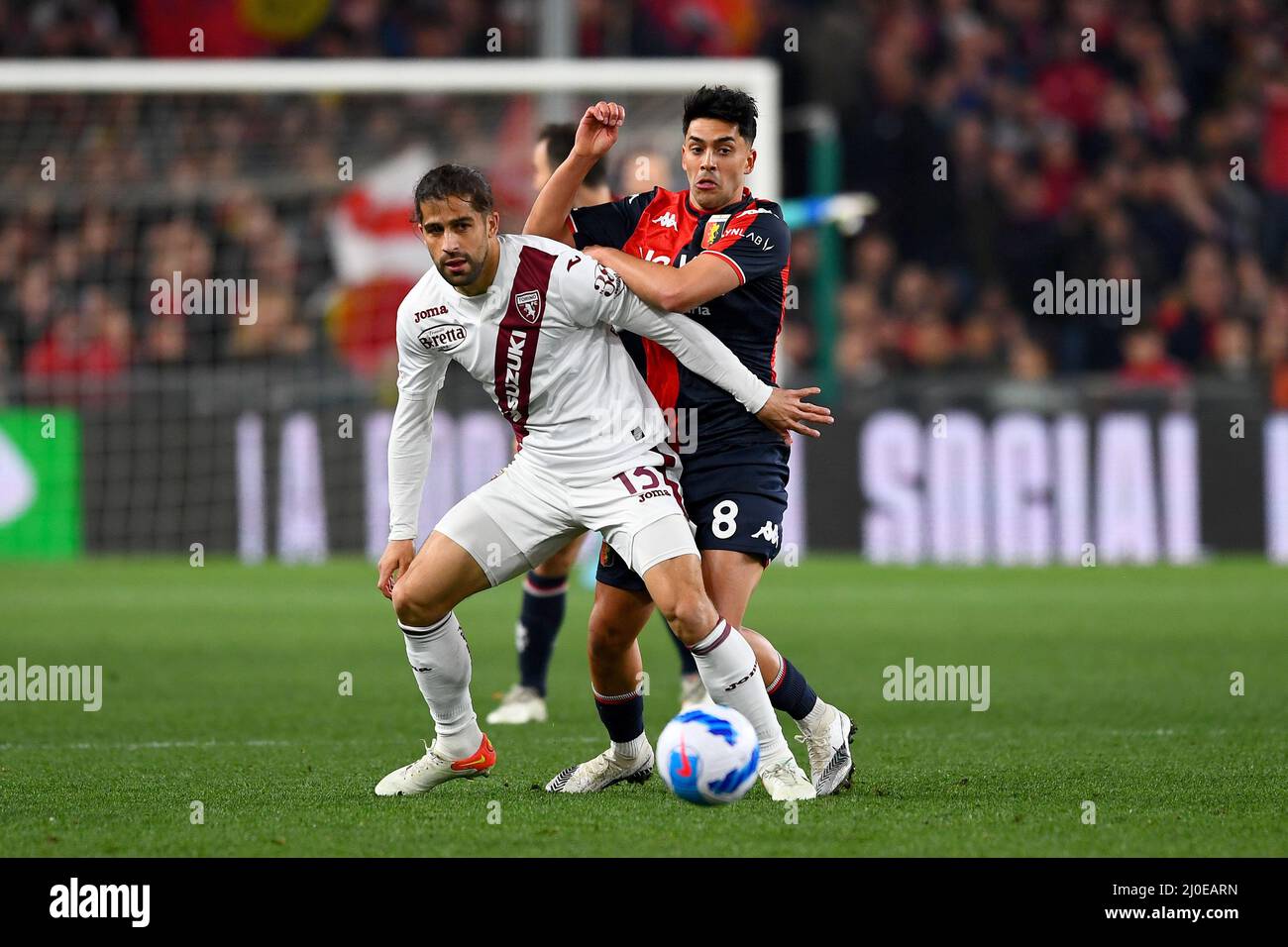 Morten Frendrup Genoa Cfc End Serie Editorial Stock Photo - Stock Image