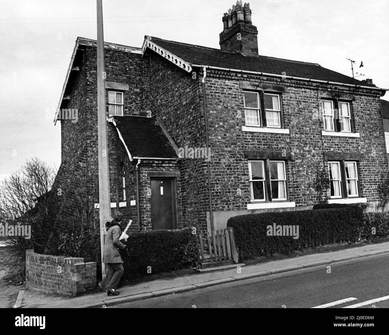 The houses at Nunthorpe station which a brewery want to turn into a pub