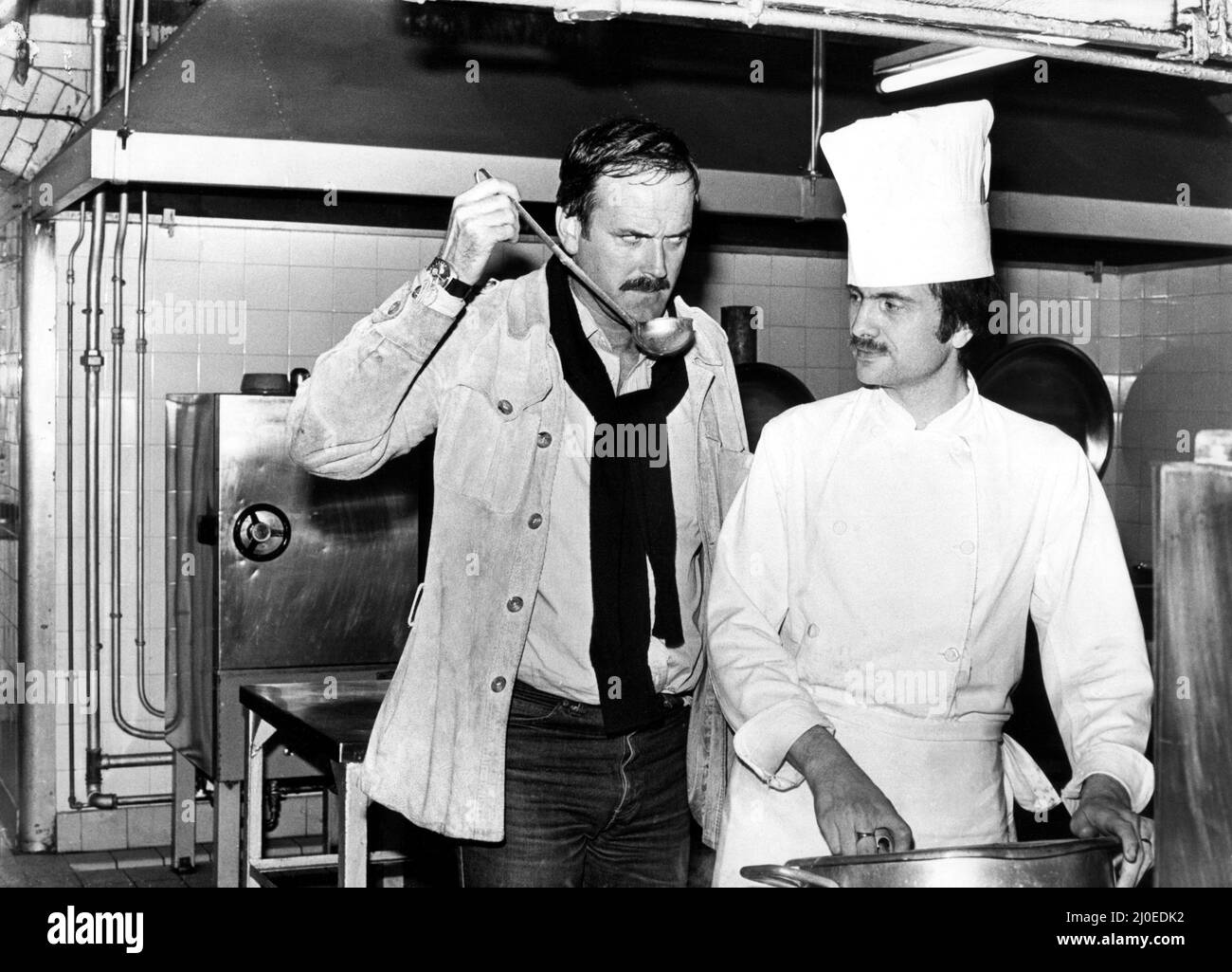 The soupsampler is chef's nightmare Basil Fawlty. In the shape of John