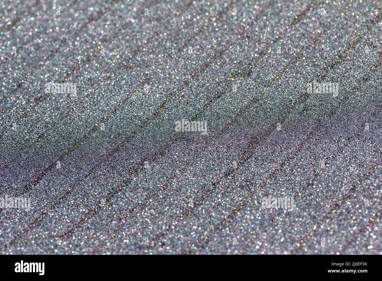 Macro abstract texture background of sparkling silver glitter ...