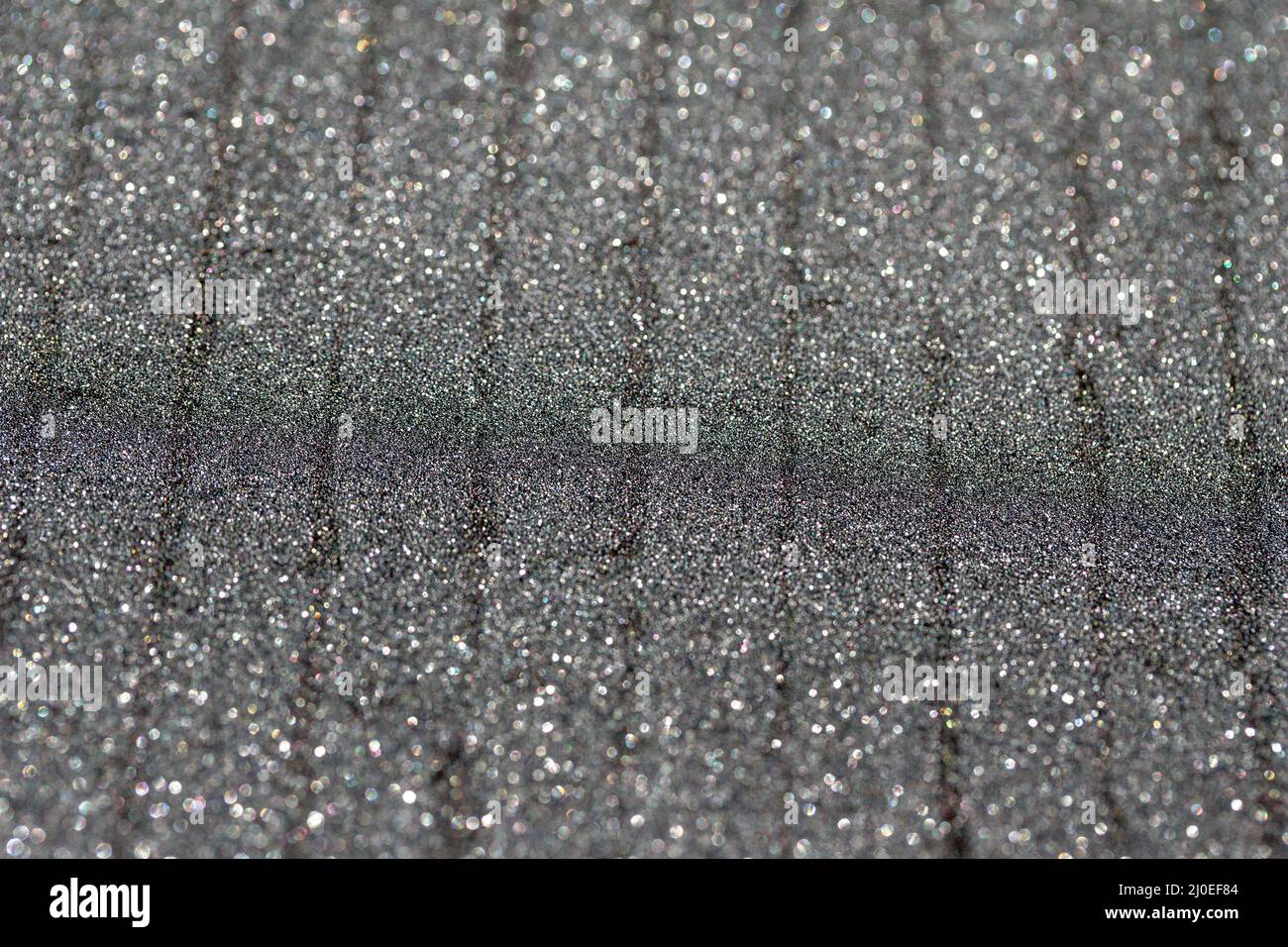 Macro abstract texture background of sparkling silver glitter ...