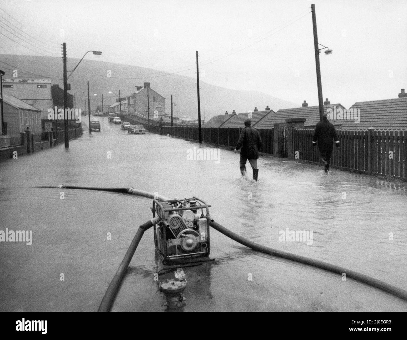 Flooding wales Black and White Stock Photos & Images Alamy
