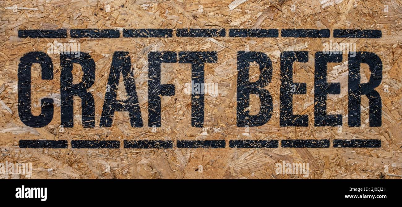 Draft beer sign hi-res stock photography and images - Alamy