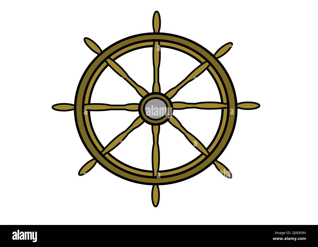 Steering wheel Stock Photo