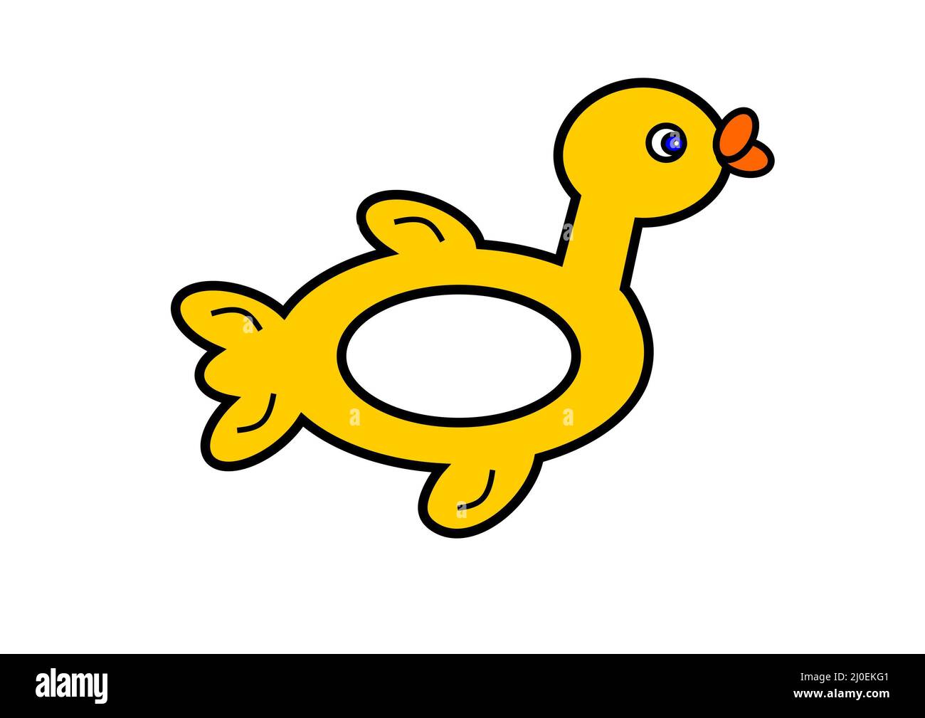 Swim ring duck Stock Photo Alamy