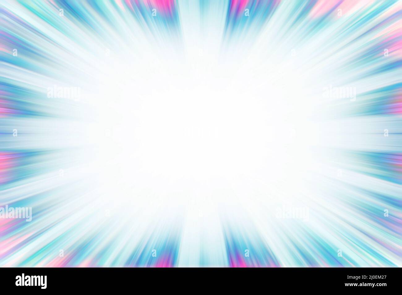 Blue and pink starburst explosion border Stock Photo - Alamy