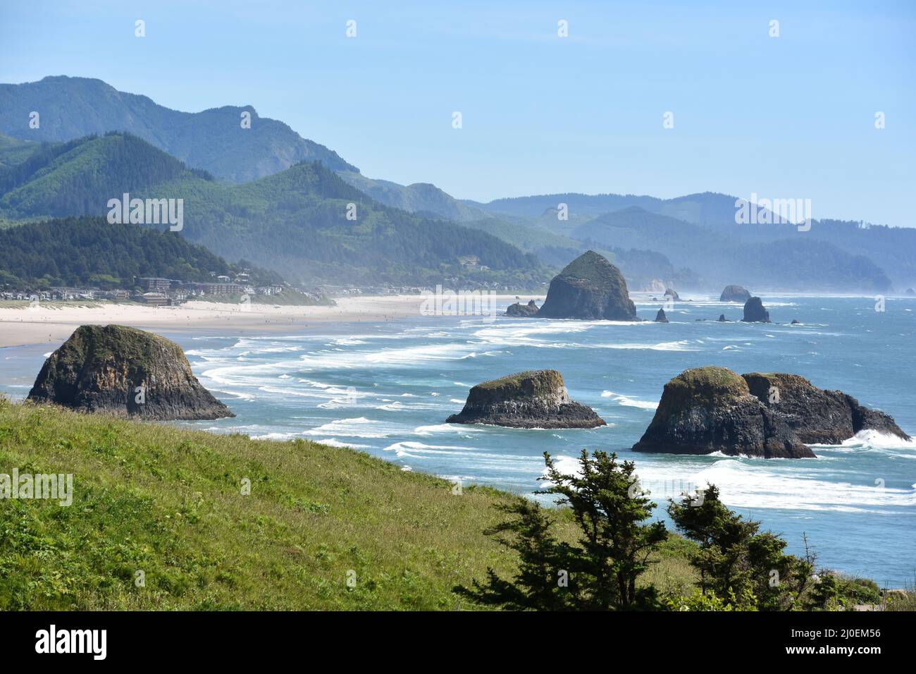 Ecola State Park At Cannon Beach In Oregon Stock Photo Alamy ecola-state-park-at-cannon-beach-in-oregon-stock-photo-alamy