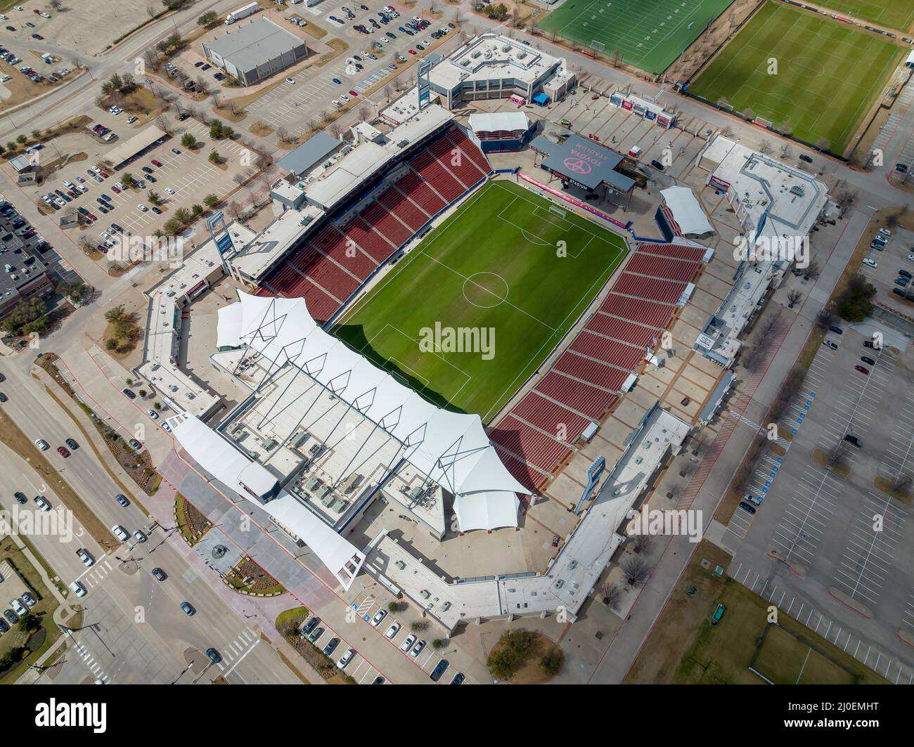 Frisco, Texas, USA. 18th Mar, 2022. Toyota Stadium plays host to the