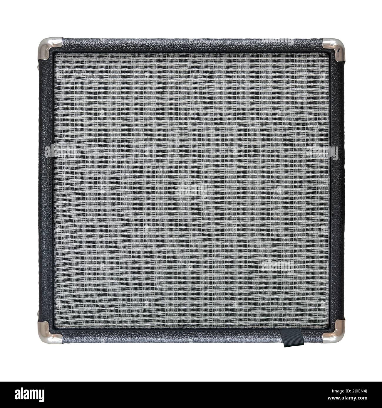 Isolated Guitar Amplifier Speaker Stock Photo