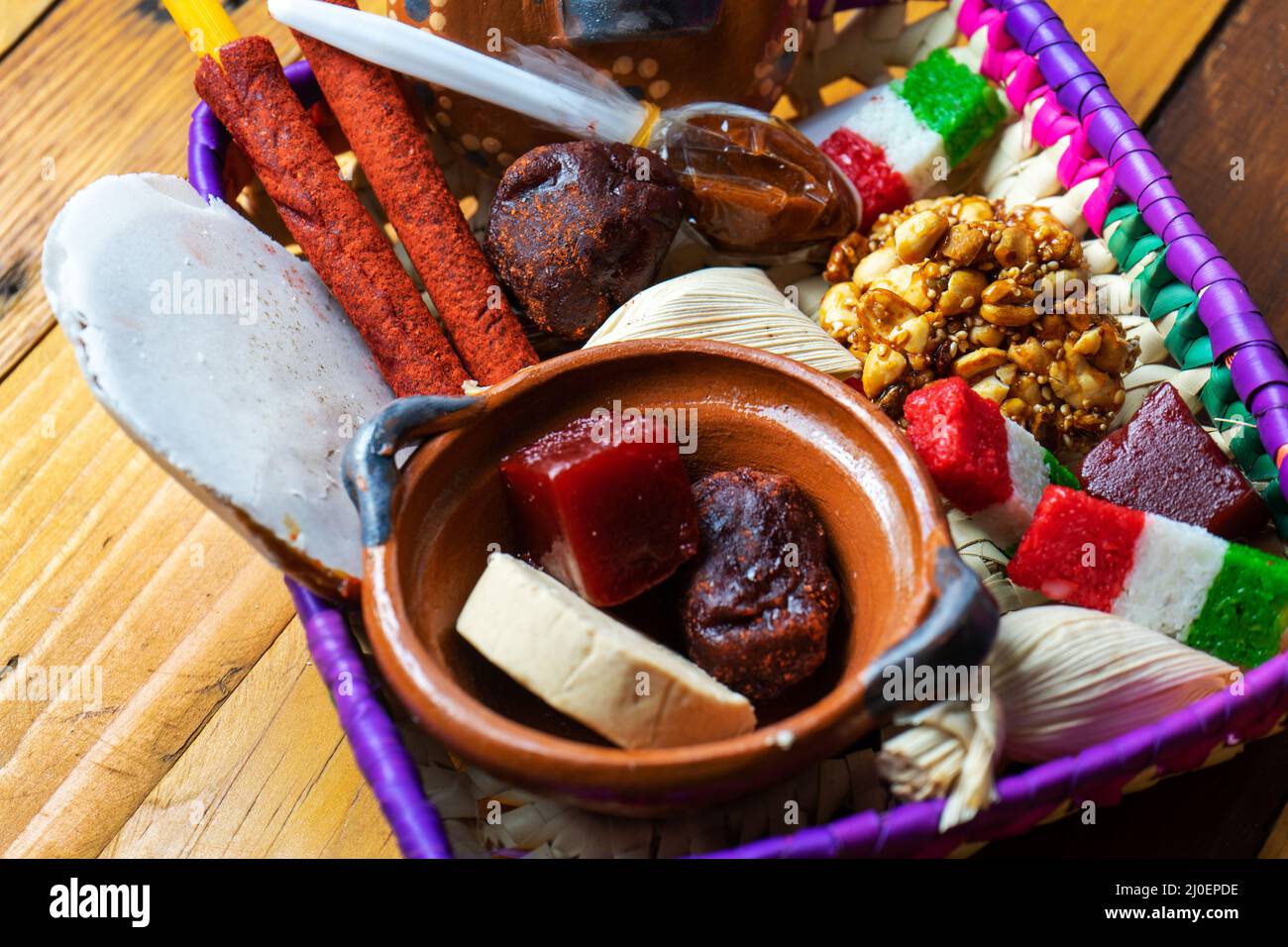 Traditional mexican candies Stock Photo Alamy