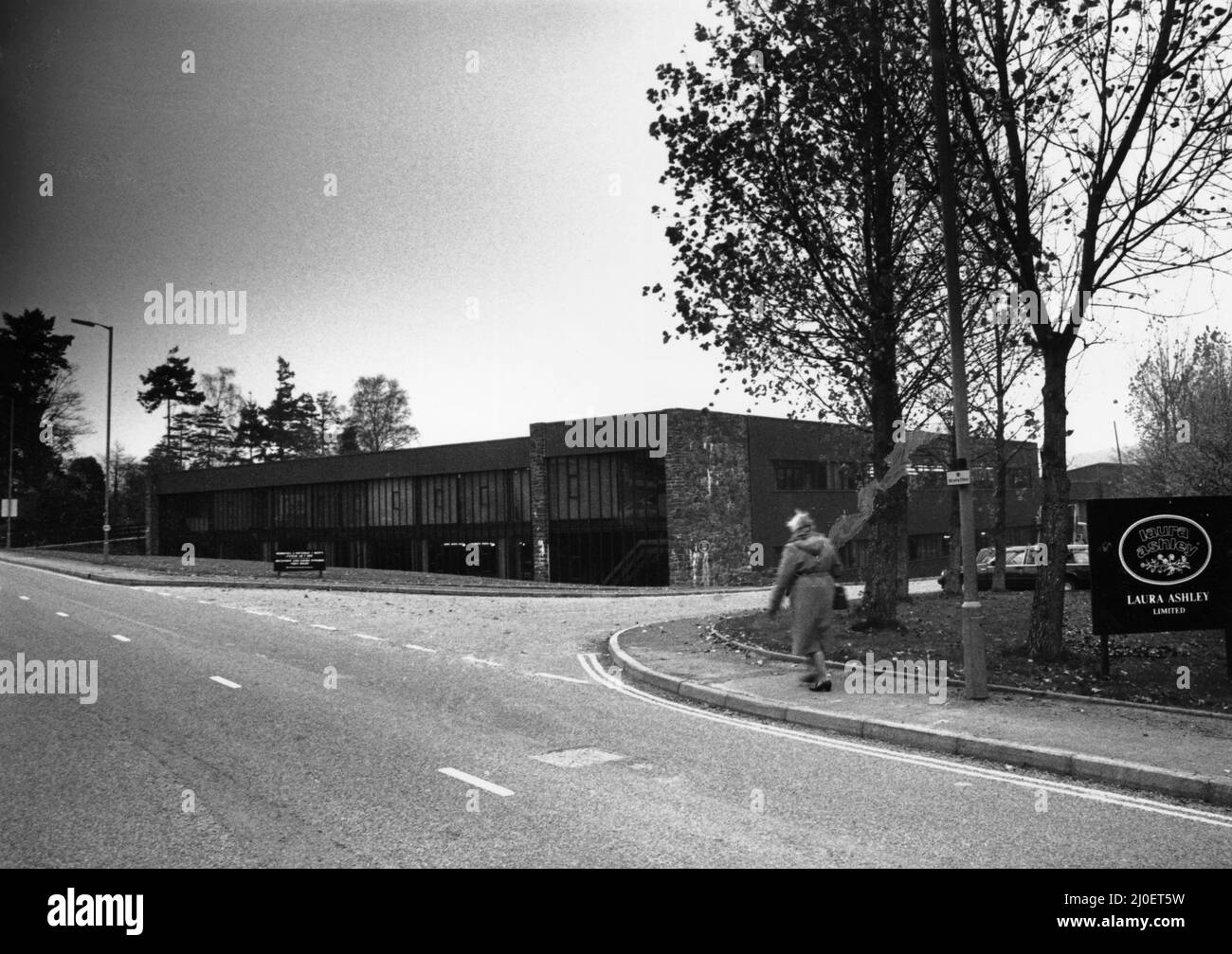 Exterior view of the Laura Ashley Headquarters in Carno, Powys Wales