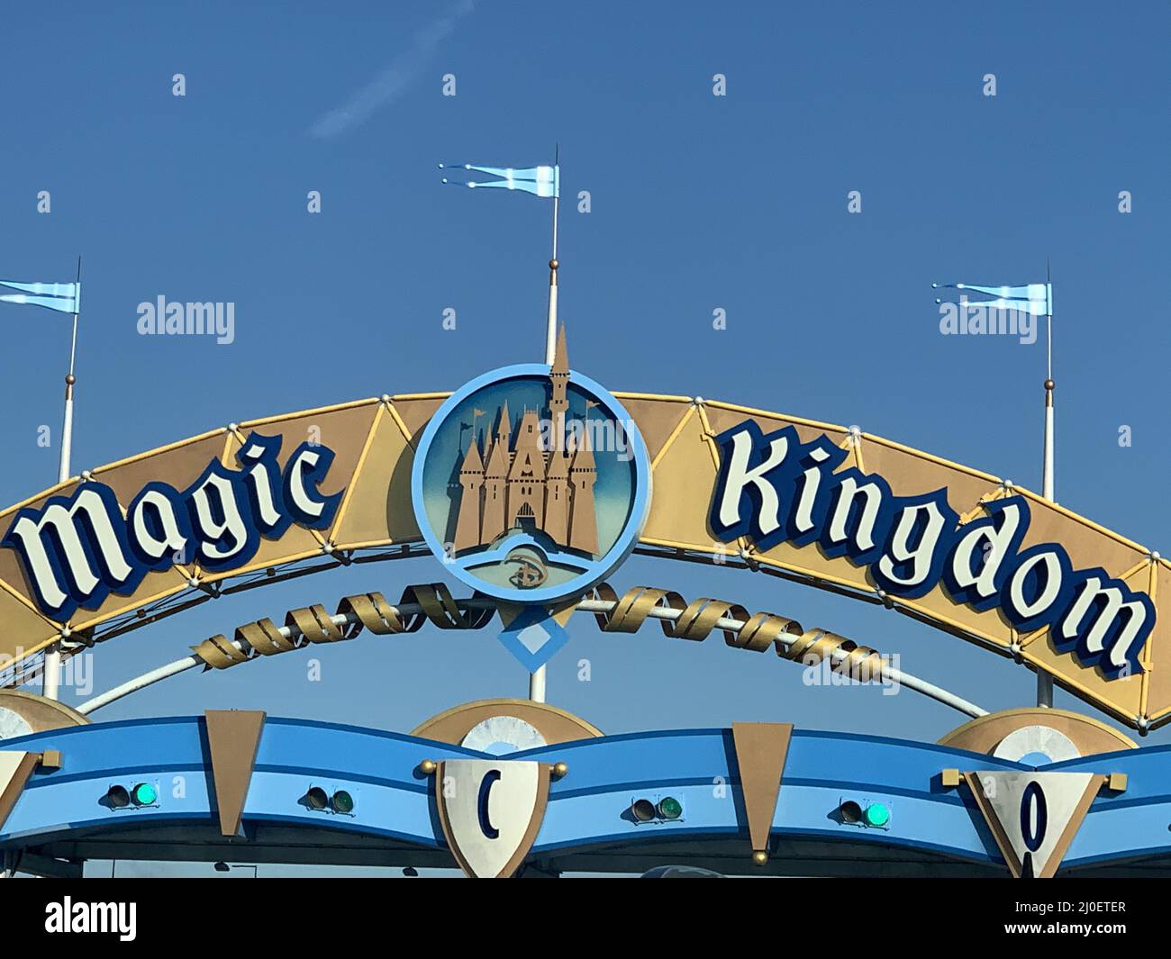 Walt Disneyâ€™s Magic Kingdom Park in Lake Buena Vista, near Orlando, in Florida Stock Photo Alamy