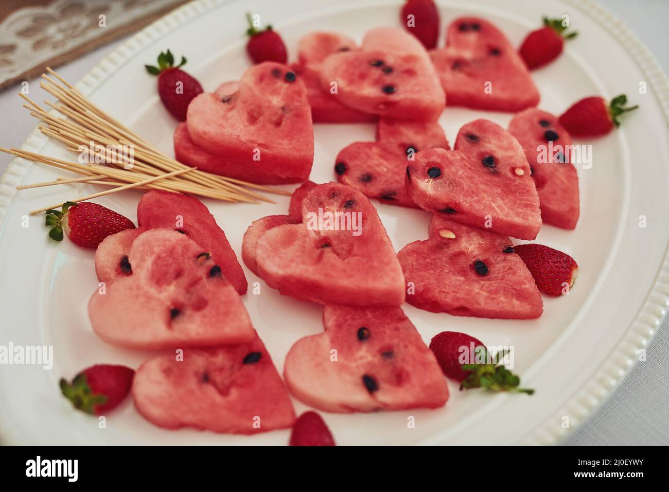 High angle tea setting hi-res stock photography and images - Alamy