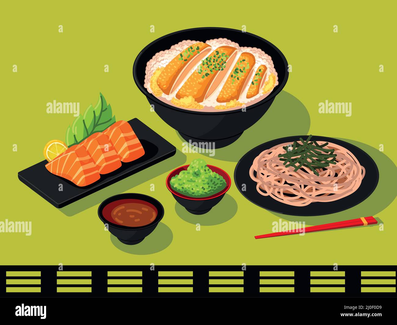 Typical seafood meal chinese seafood Stock Vector Images - Alamy