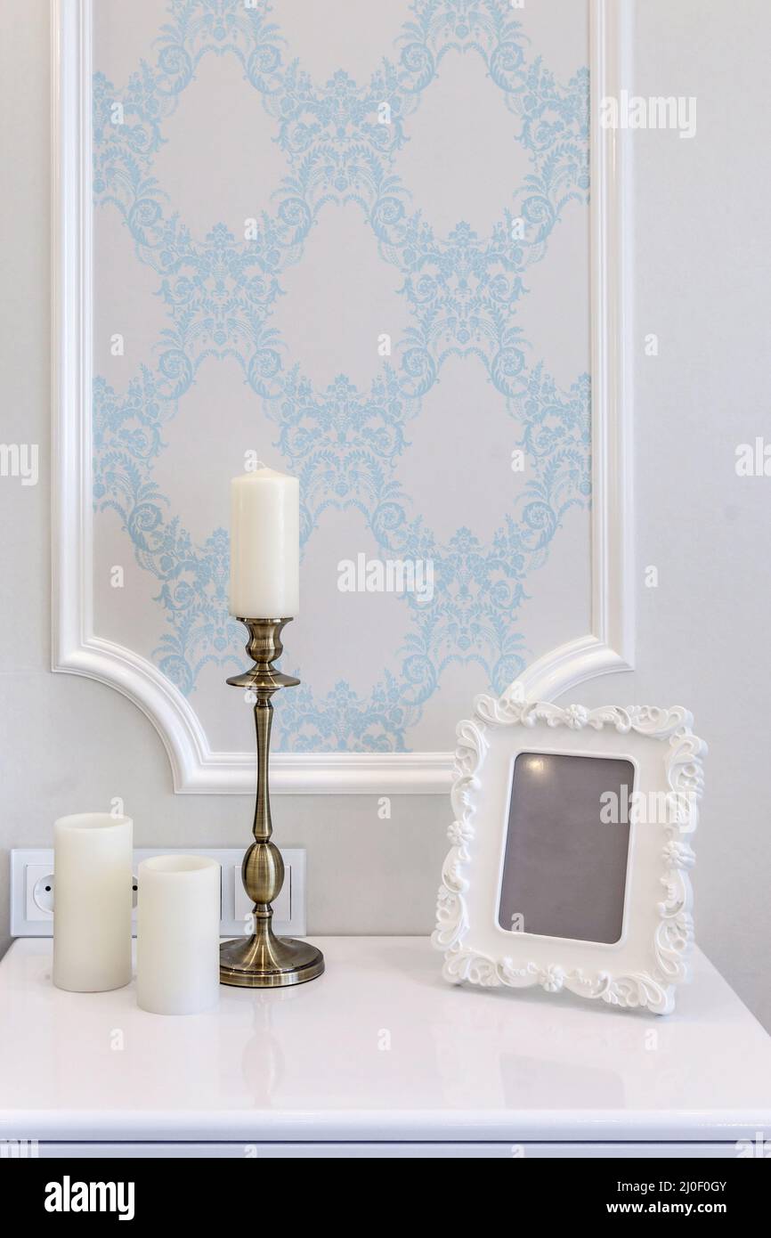 Empty candlestick hi-res stock photography and images - Alamy