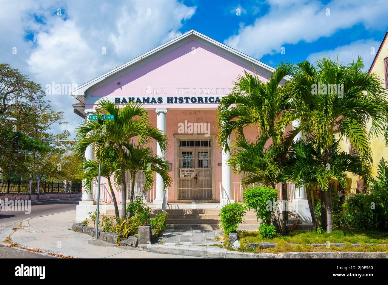 Historical Society Museum on Shirley Street at Elisabeth Avenue in historic downtown Nassau, New