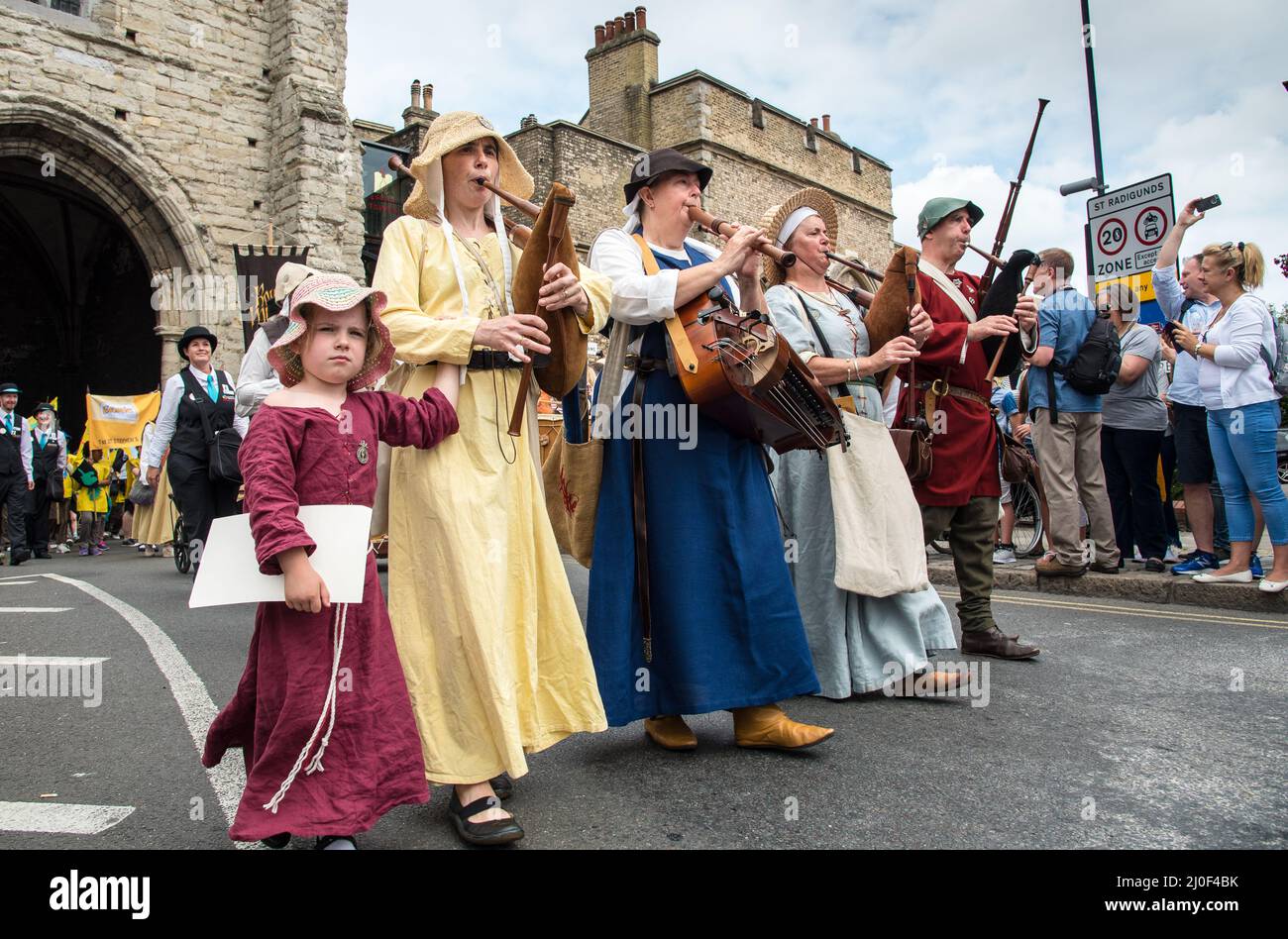 Medieval parade, Canterbury Kent. United Kingdom Stock Photo Alamy