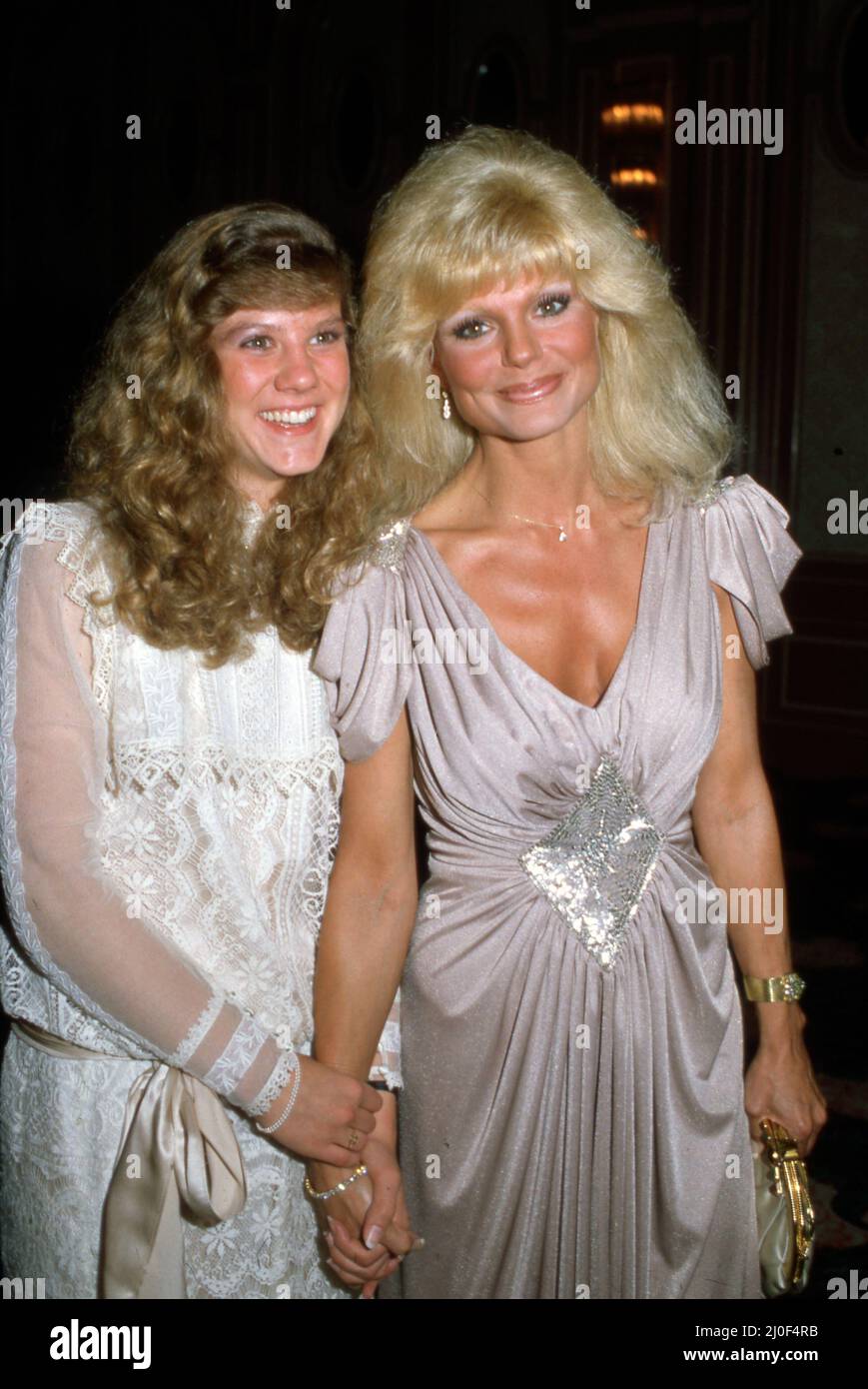 Loni Anderson and daughter Deidra Hoffman  Circa 1980's Credit: Ralph Dominguez/MediaPunch Stock Photo