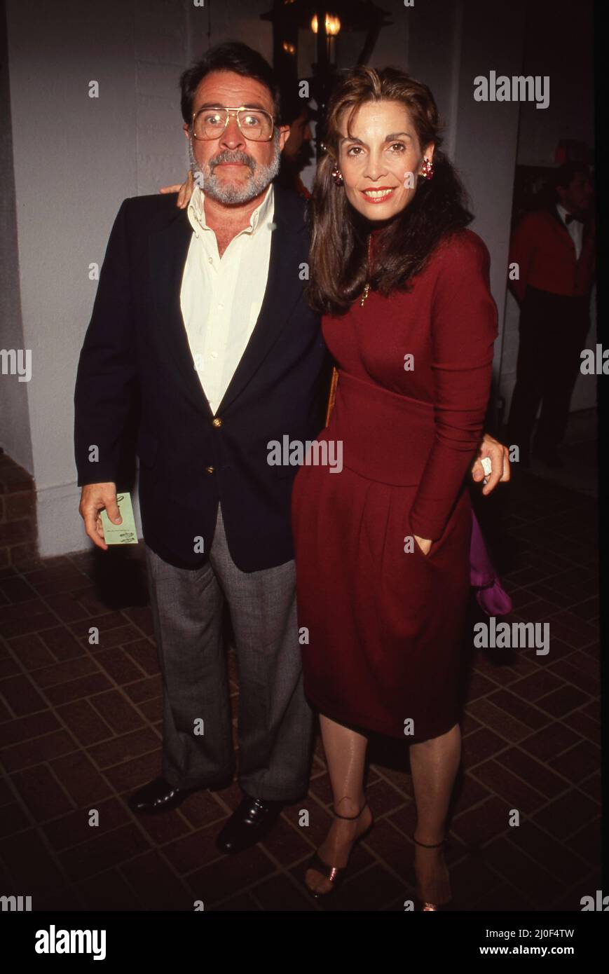 Talia Shire and husband Jack Schwartzman March 1991 Credit Ralph