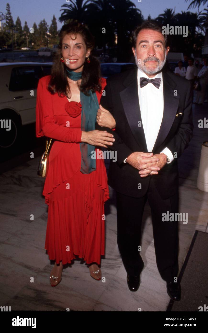Talia Shire and husband Jack Schwartzman March 1991 Credit: Ralph