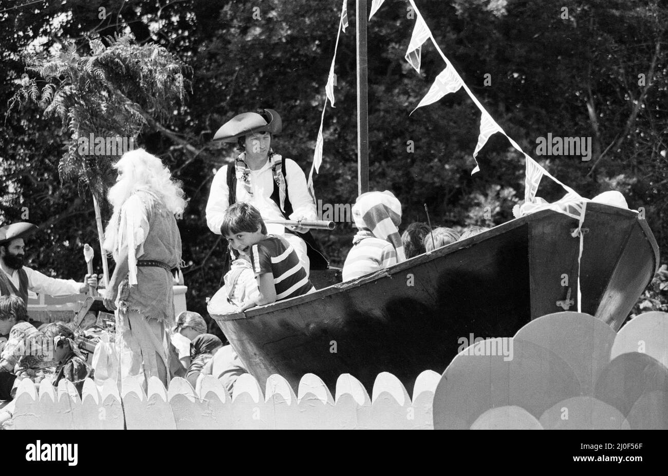 Maritime Carnival, Reading, Berkshire, England, June 1980. Stock Photo